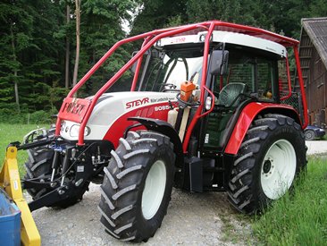 tracteur steyr forestier