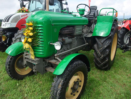 tracteur steyr retro